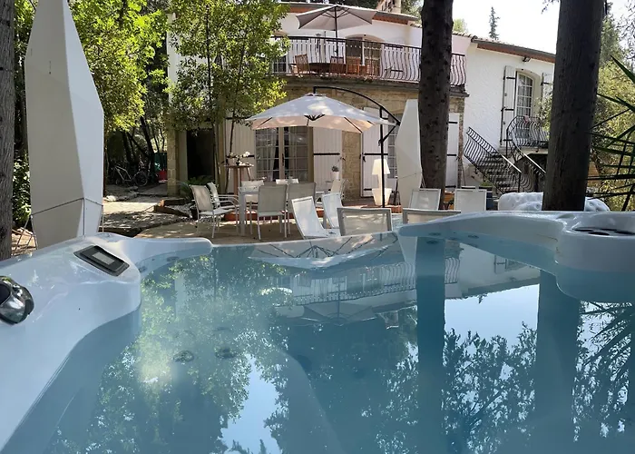 Villa&Spa 3 Ch 6Pers En Ville 12 Mn De La Plage